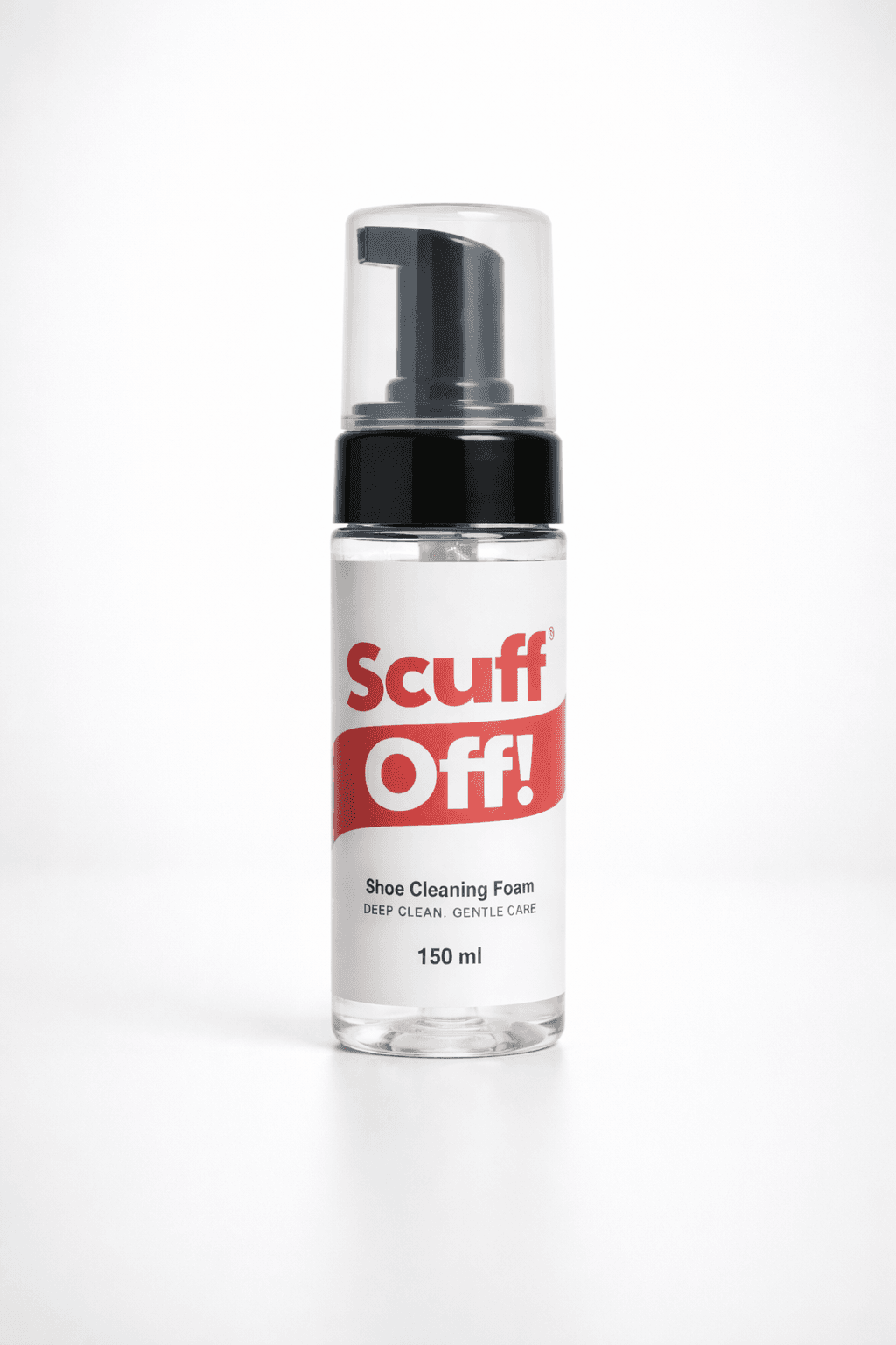 Scuff Off! bottle close-up